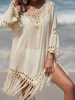 Camiseta de Playa con Cuello en V