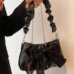 Bolso de Lujo con Detalle de Lazo