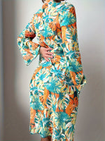 Conjunto de Bikini tropical - 3 piezas