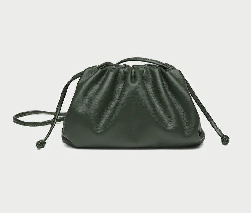 Bolso de hombro de cuero Pu suave para mujer, bandolera pequeña de alta calidad, a la moda, nuevo
