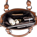 Bolso de diseñador de lujo para mujer, bolso de hombro tipo bandolera de cuero suave de alta calidad, bolso de ocio de gran capacidad 2024