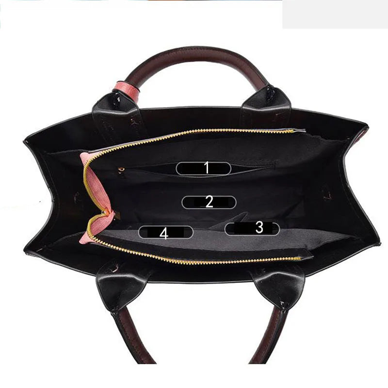 Conjunto de tres piezas de bolsos para mujer, bolsos de hombro para mujer, bolso para 2025, bolsos de moda informales de diseñador de lujo para mujer