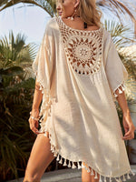 Vestido de Playa Crochet Patchwork