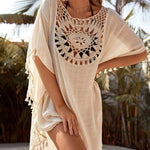 Vestido de Playa Crochet Patchwork