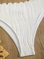 Bikini de perlas blanco