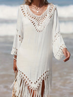 Camiseta de Playa con Cuello en V