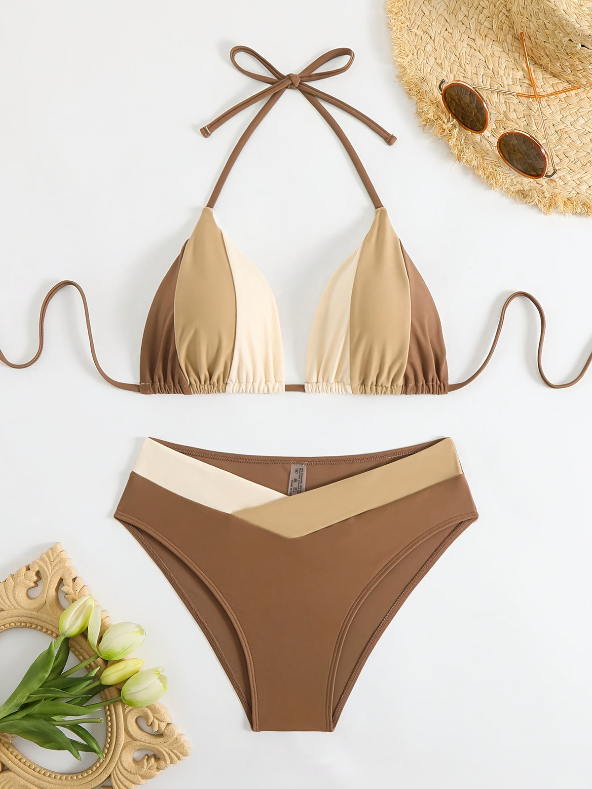 Bikinide bloques de color