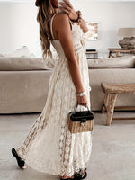 Vestido Elegante con Estampado Floral tipo Encaje